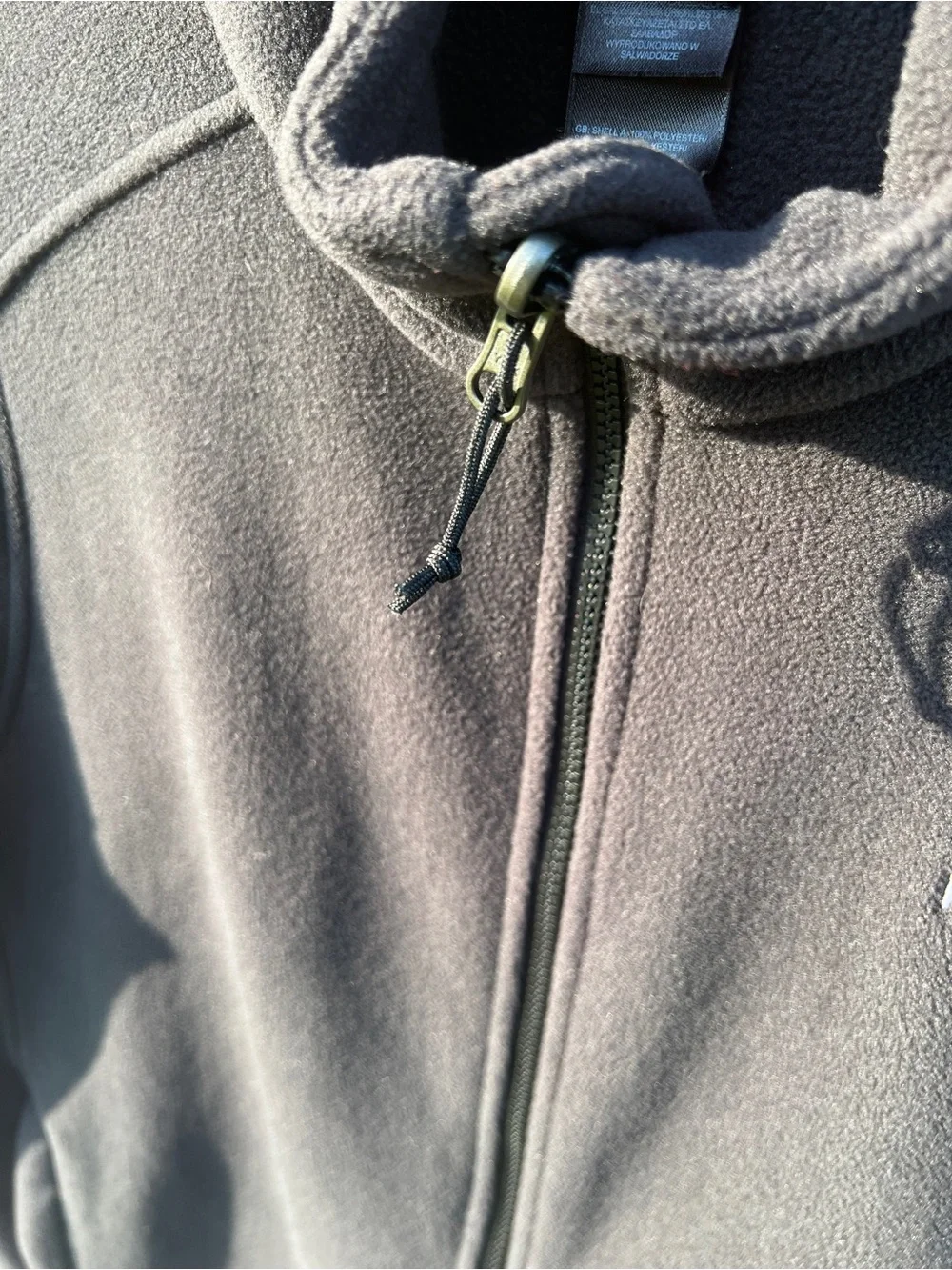 The North Face clean lightly